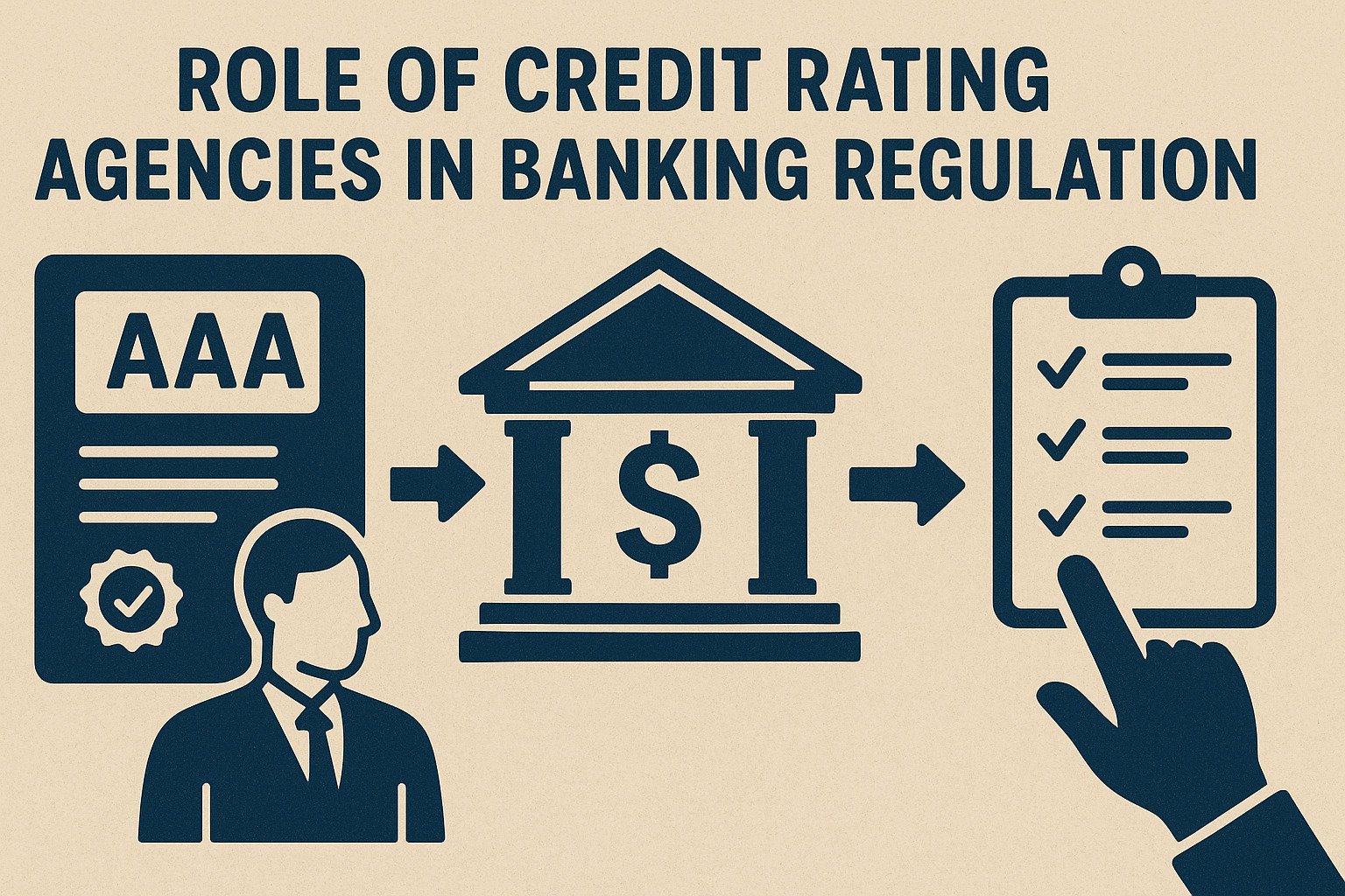 Role of credit rating agencies in banking regulation