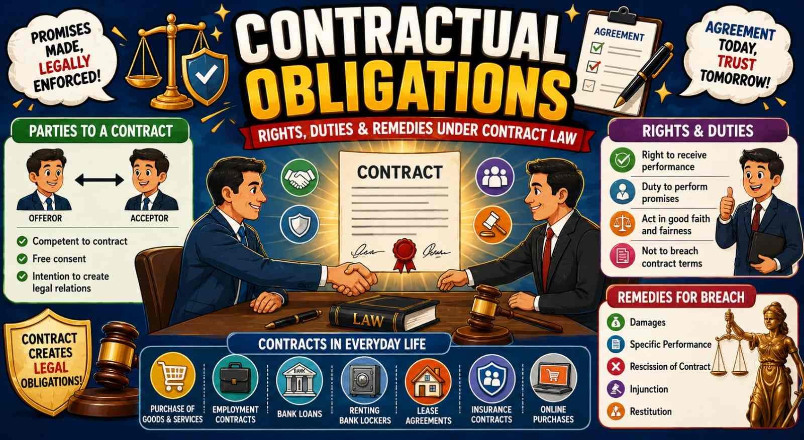 THE NATURE OF CONTRACTUAL OBLIGATIONS