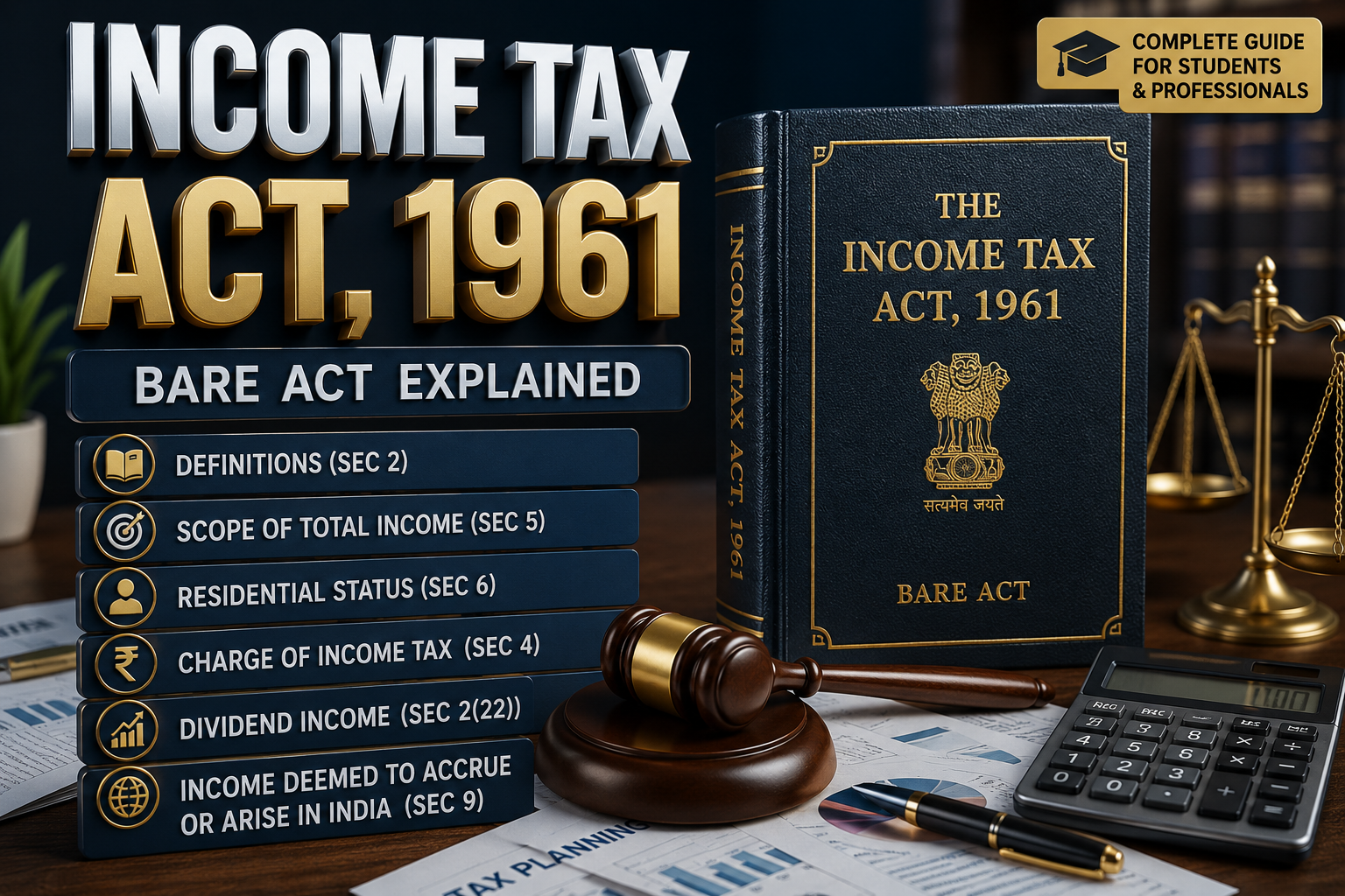 INCOME TAX ACT,1961